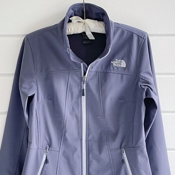 The North Face Women’s Apex Soft Shell Jacket In Grey Size Small - Picture 3 of 10